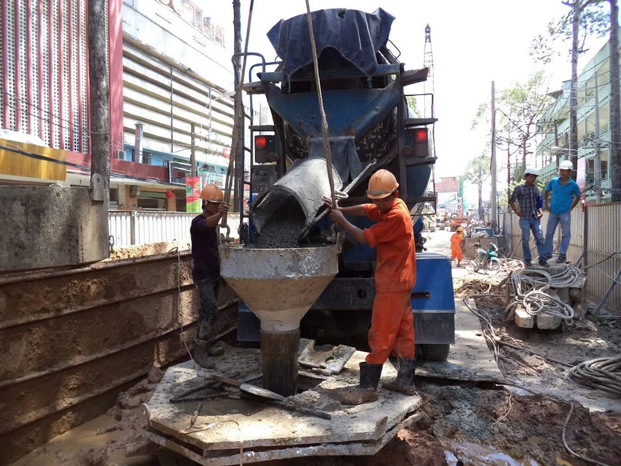 Cọc bê tông khoan nhồi