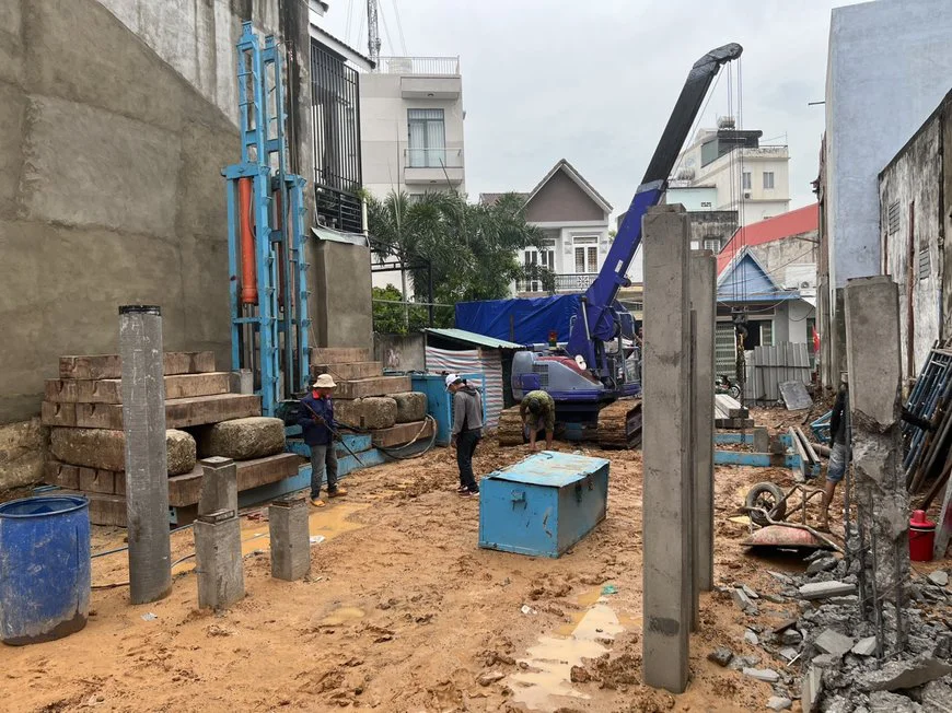 Gặp các vẫn đề liên quan đến địa chất của đất nền