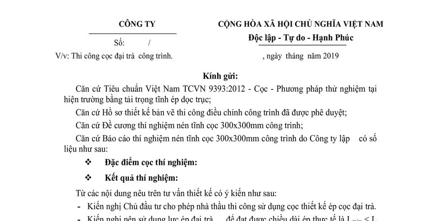 Ép cọc bê tông có cần xin giấy phép xây dựng hay không?