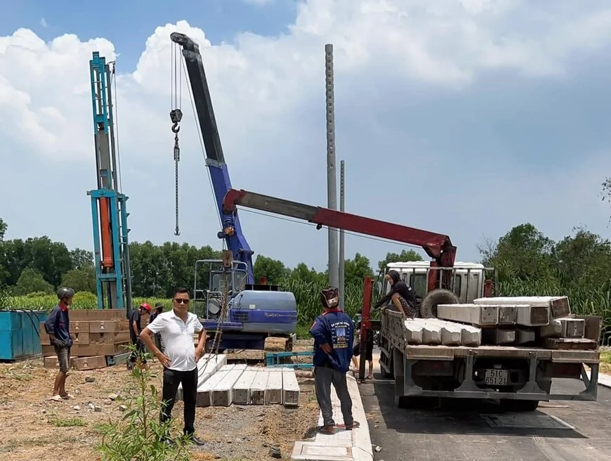 Dịch vụ ép cọc bê tông huyện Long Thành, Đồng Nai