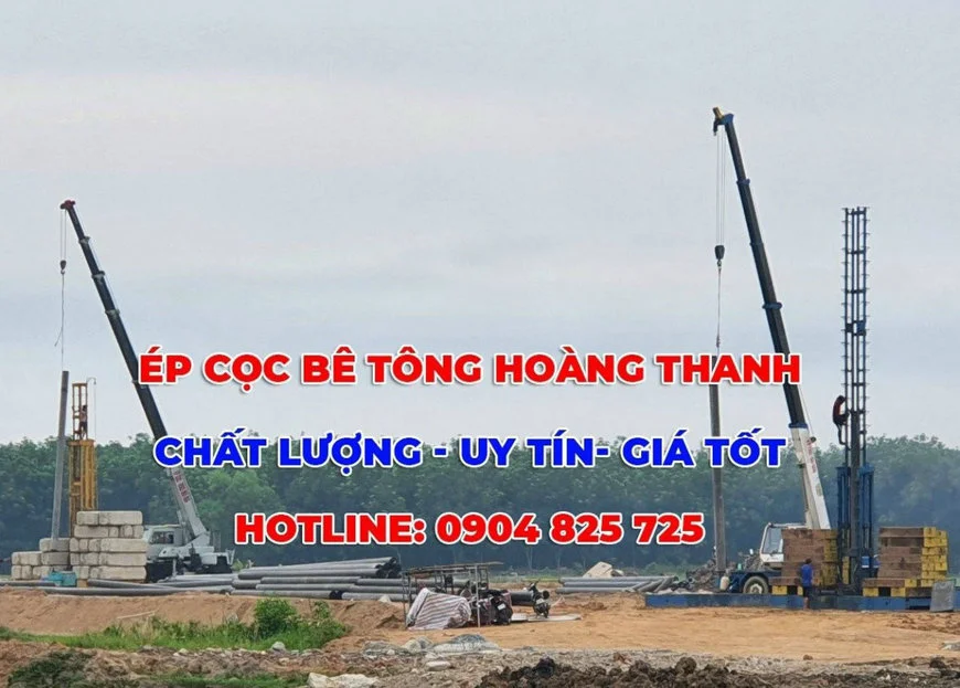 Những ưu điểm khi thi công ép cọc bê tông neo