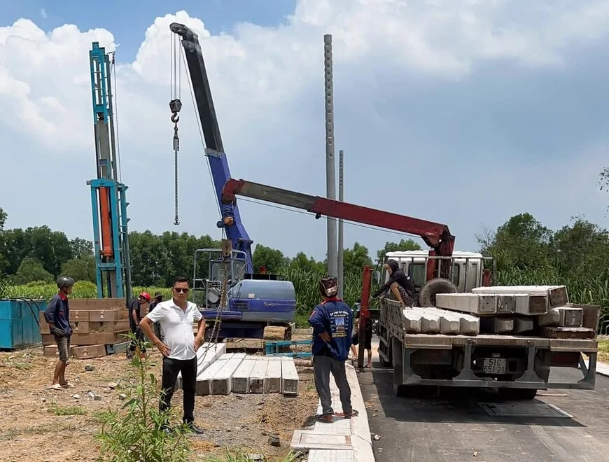 Dịch vụ ép cọc bê tông tại Tân Uyên, Bình Dương