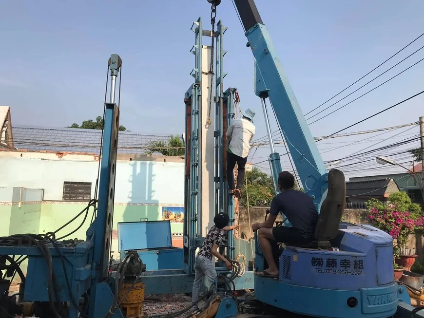 Tìm hiểu chung về giải pháp ép cọc bê tông
