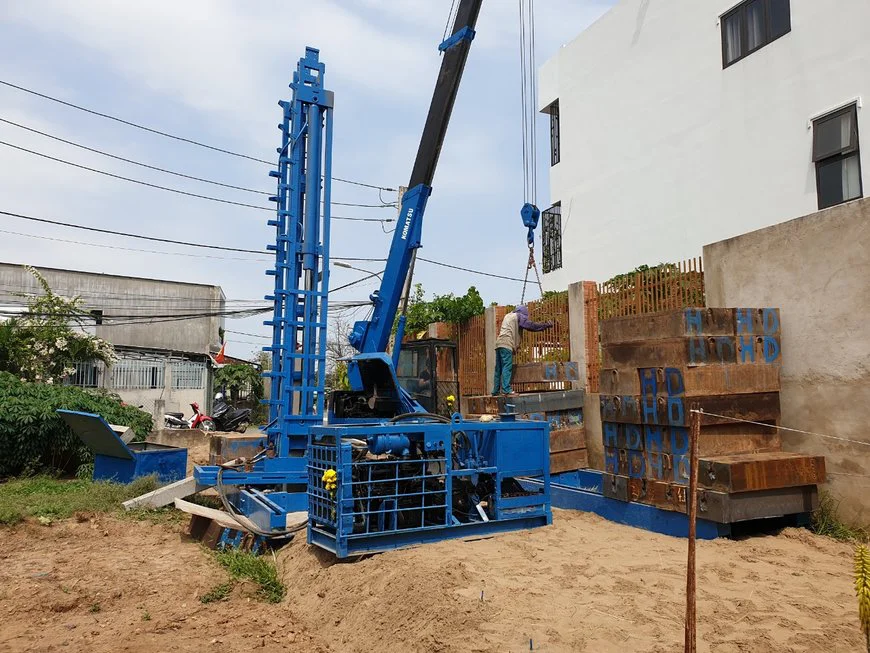 Tác dụng của nhật ký ép cọc trong việc thi công