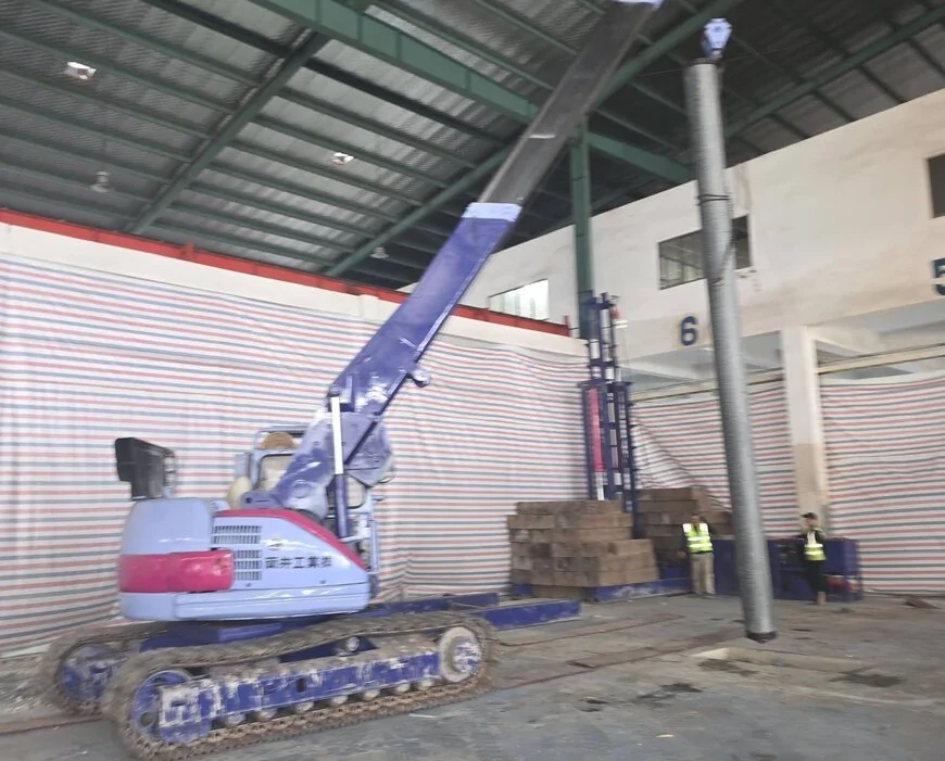 Một số hạn chế khi ép cọc bê tông sau