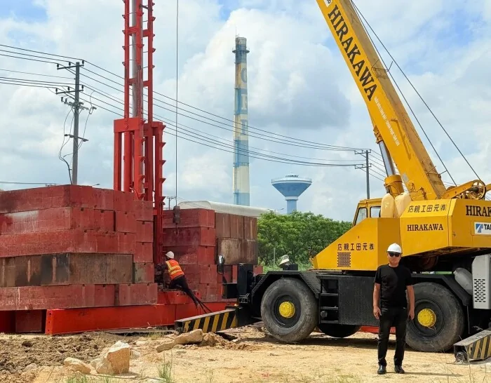 Ép cọc bê tông Tân Ninh, Tây Ninh