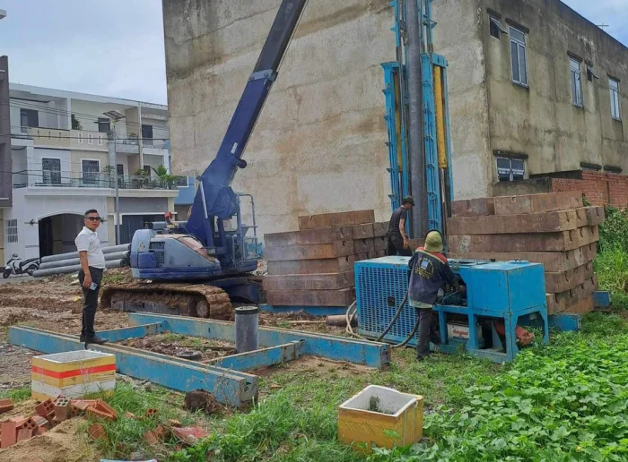 Những yếu tố ảnh hưởng khi ép cọc bê tông nhà phố